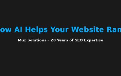 How AI Helps Your Website Rank Higher in Google